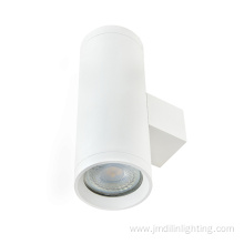 Cylinder white aluminium housing led ceiling light head